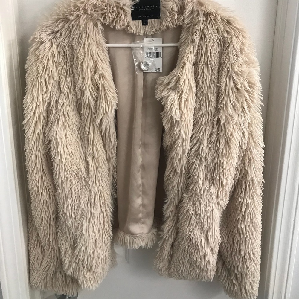 Sanctuary Faux Fur Jacket